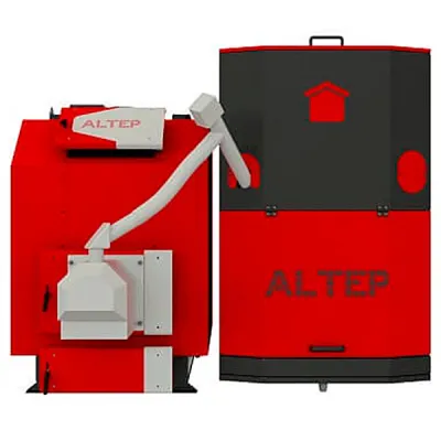 Твердотопливный котел Altep TRIO UNI Pellet Plus - 97 кВт (горелка и вентилятор)