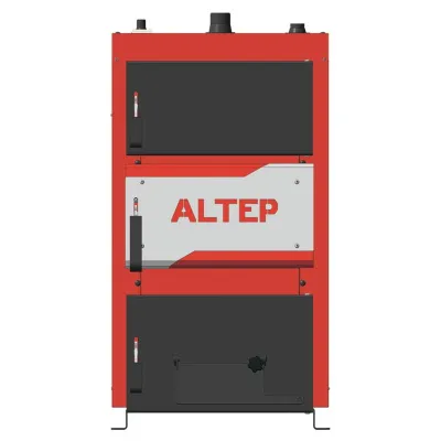Твердотопливный котел Altep Compact Plus 15 кВт (с автоматикой и вентилятором)