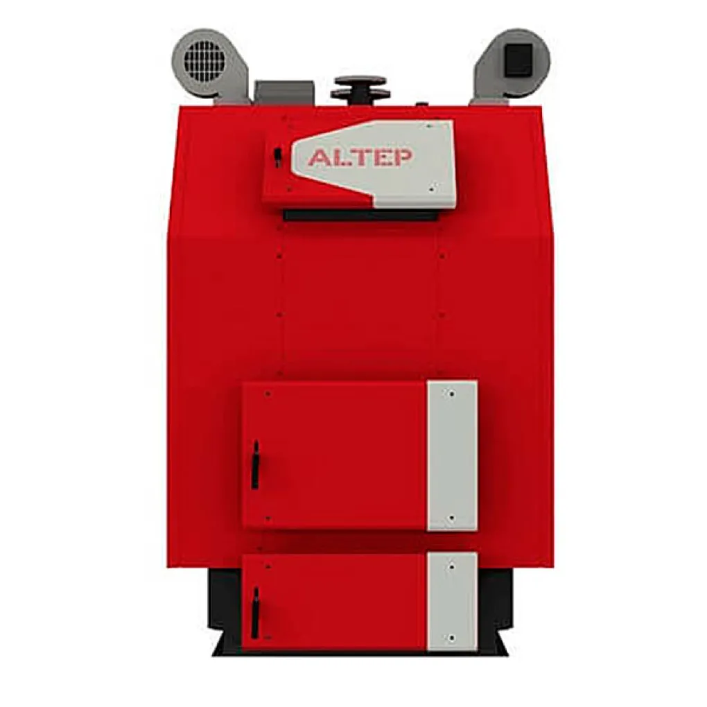 Твердотопливный котел Altep TRIO UNI Plus 80 кВт (комплект автоматики и вентилятор)- Фото 1