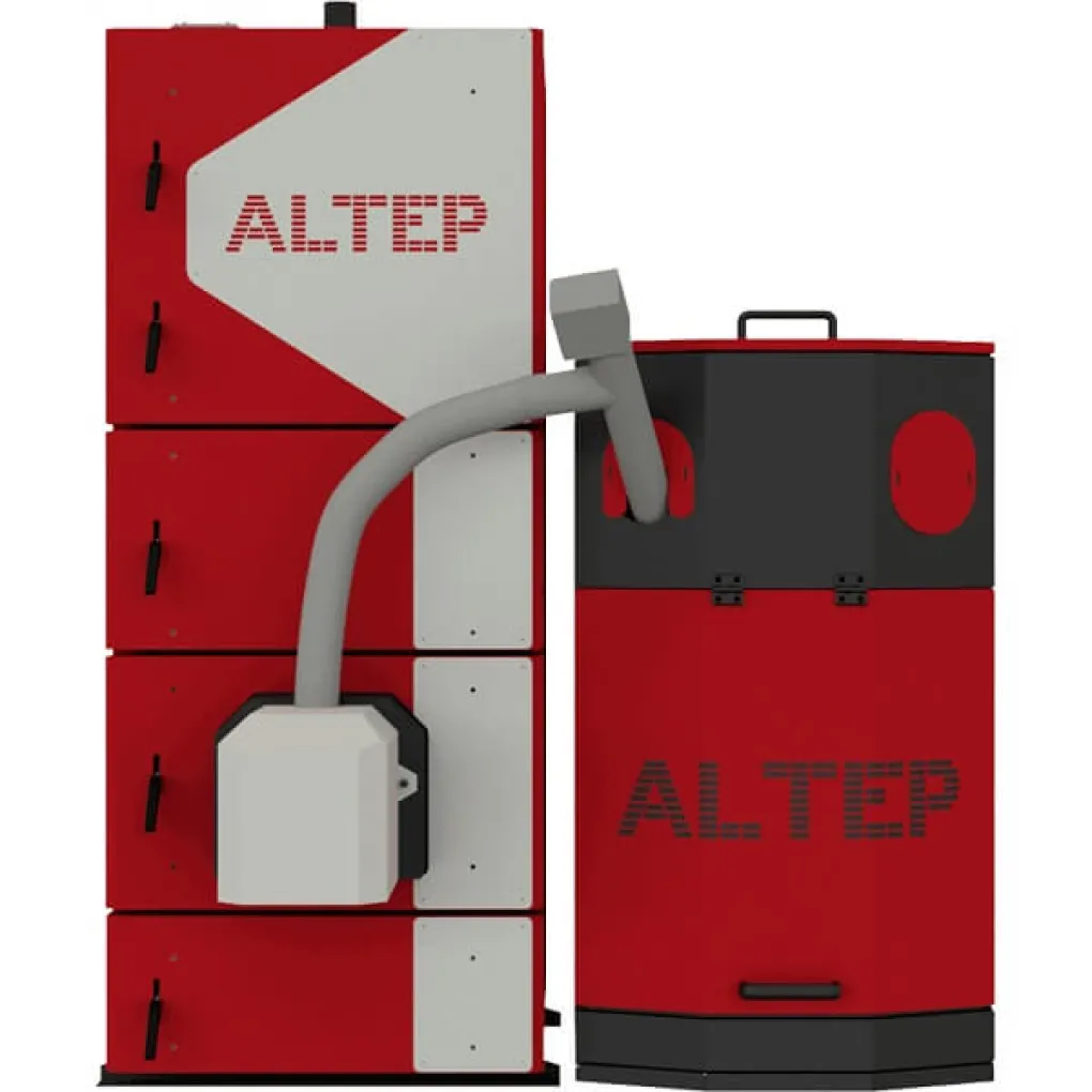 Твердотопливный котел Altep Duo UNI Pellet - 33 кВт (горелка)- Фото 4