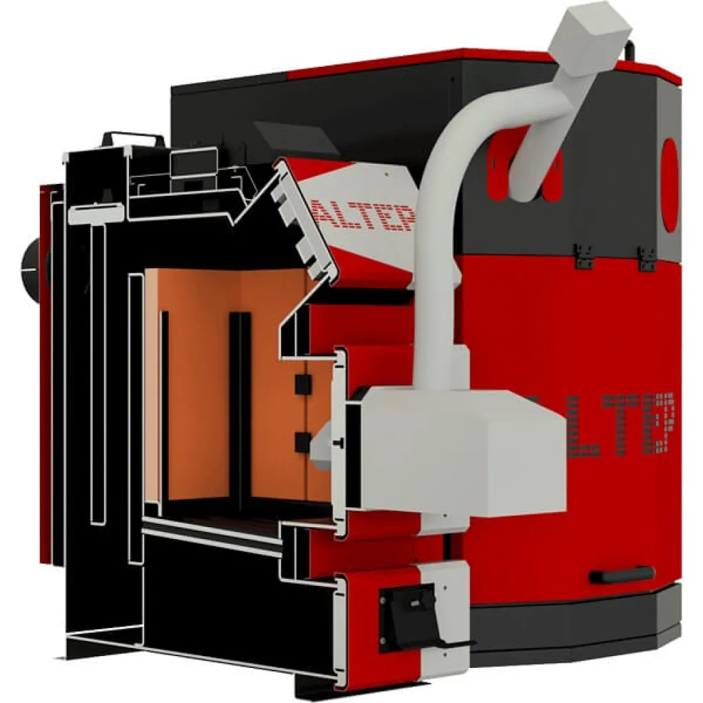 Твердотопливный котел Altep TRIO UNI Pellet - 400 кВт (горелка)- Фото 3