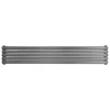 Трубчастый радиатор Arttidesign Sora 5/320/1800 горизонтальный серый матовый- Фото 1