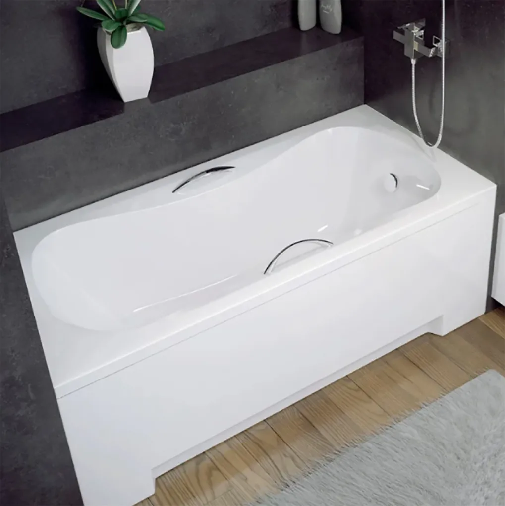 Ванна акриловая Besco Aria Plus 130х70 (соло), без ручек и ног (#WAA-130-PA)- Фото 4