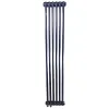 Трубчатый радиатор DeLonghi Multicolumn 1800 2 колонны 10 секций RAL90005MATT (170120242433)- Фото 3