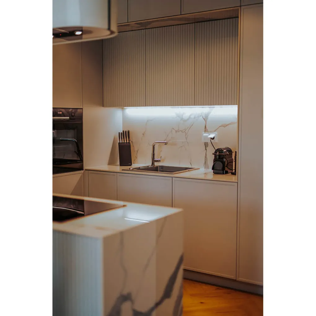 Кухонная мойка Deante Magnetic, гранит, без крыла, антрацит металлик (ZRM_T103)- Фото 5