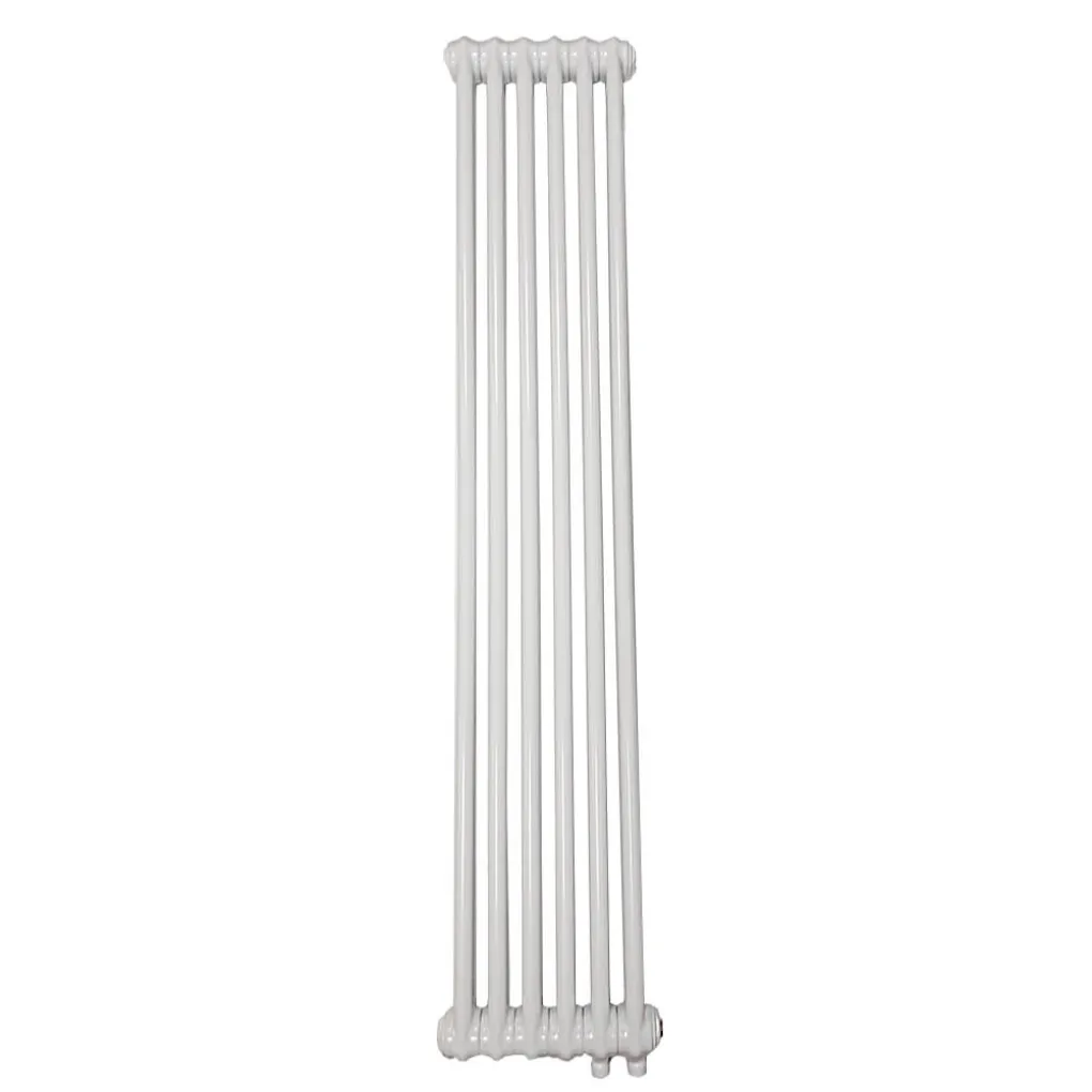 Трубчастый радиатор DeLonghi Multicolumn 2000 2 колонны 8 секций RAL9016 (0Q0022000080010)- Фото 2