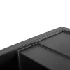 Мойка гранитная Elleci Unico 125 nero 40, черный (21122024183)- Фото 5