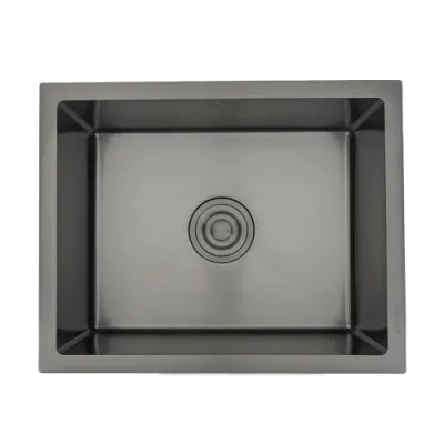 Мойка для кухни Gappo GS5040-6 500x400 PVD-покрытие черный