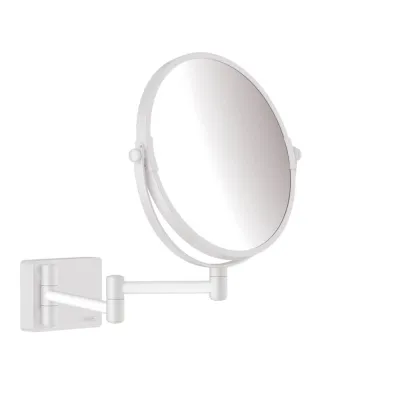 Зеркало для бритья Hansgrohe AddStoris белый матовый (41791700)