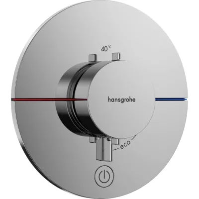 Термостат скрытого монтажа Hansgrohe ShowerSelect Comfort S HighFlow на 1 функцию Chrome (15562000)