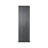 Трубчатый радиатор Ideale Adele 11 1 колонна 8 секций 1500x472 черный- Фото 1