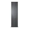 Трубчастый радиатор Ideale Vittoria 1 колонна 7 секций 1800x476 черный матовый- Фото 1