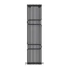 Трубчастый радиатор Ideale Zeta 2 колонны 10 секций 1800x460 черный матовый- Фото 1