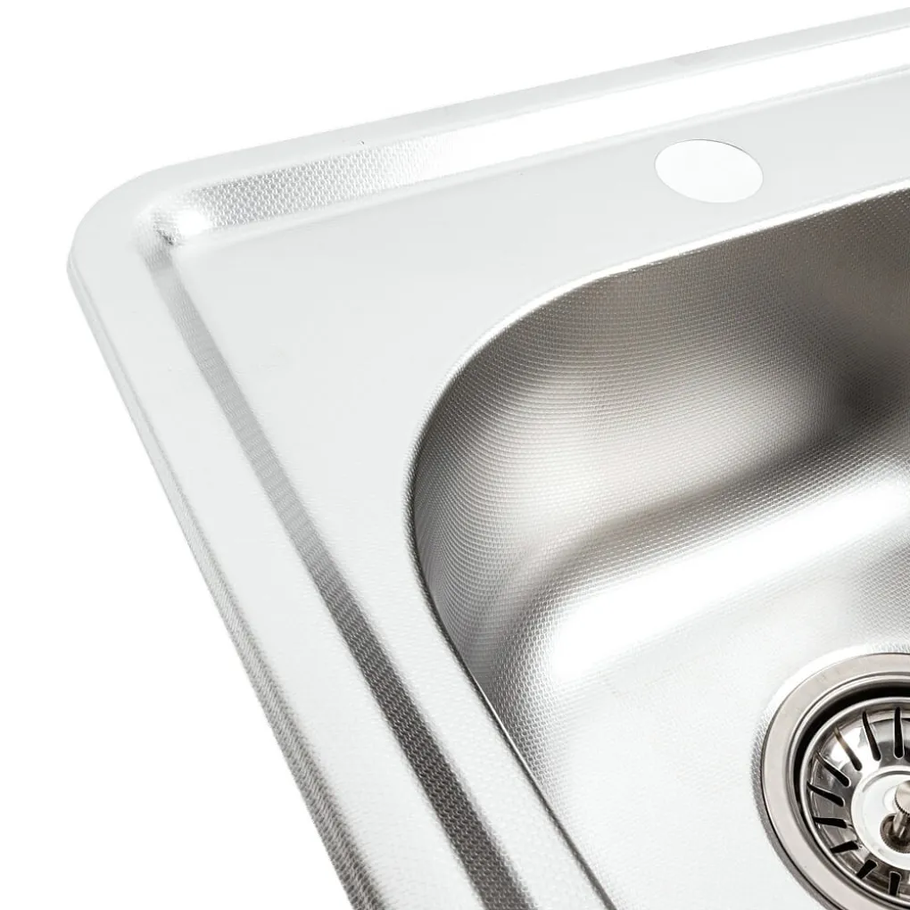 Кухонная мойка из нержавеющей стали Platinum Декор 3838 (0,6/160 мм)- Фото 4