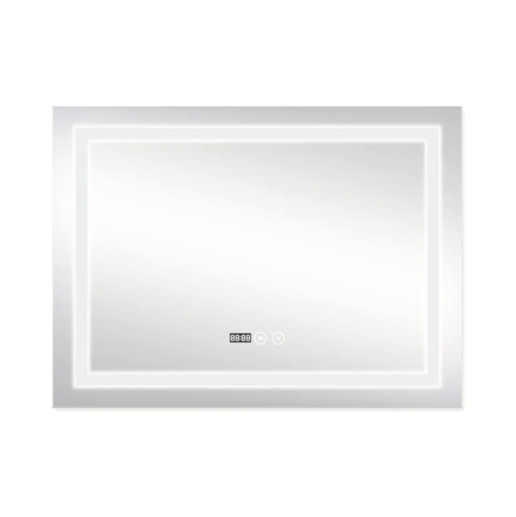 Зеркало Qtap Mideya 800х600 (DC-F904), с LED-подсветкой и антизапотеванием (QT2078F904W)- Фото 2