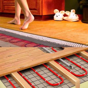 Який тепла підлога краще водяний або електричний?