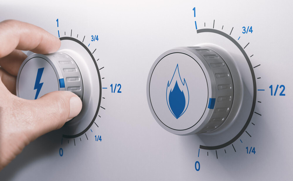 Облік тиску води та функції регулювання потужності