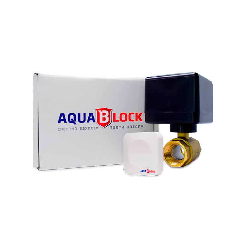 8 місце нашого рейтингу комплект захисту проти потопу Aquablock 1/2