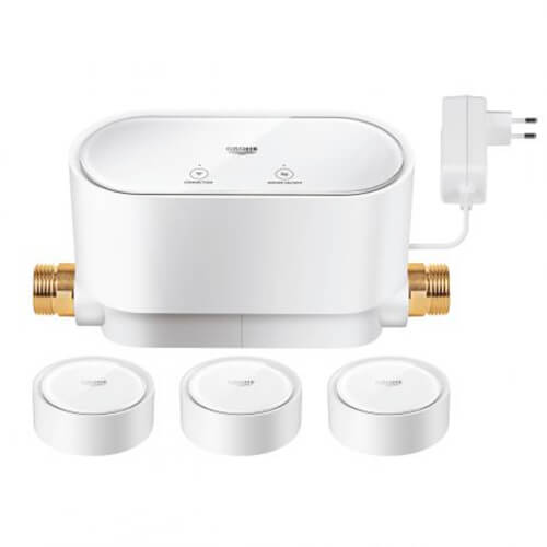 5-е місце інтелектуальний контролер води з 3-ма датчиками Grohe Sense Set