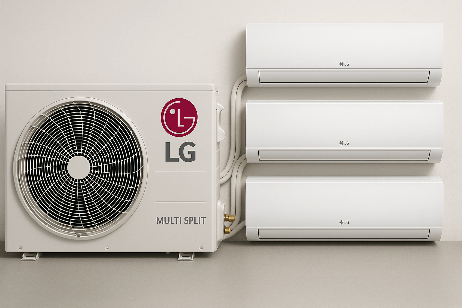 2-е место мульти-сплит системы LG