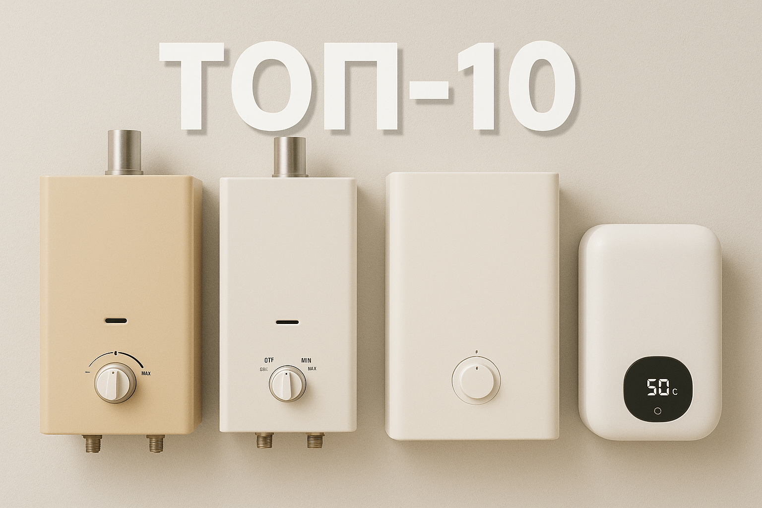 ТОП 10 ➔ Лучшие проточные водонагреватели на 2025 год