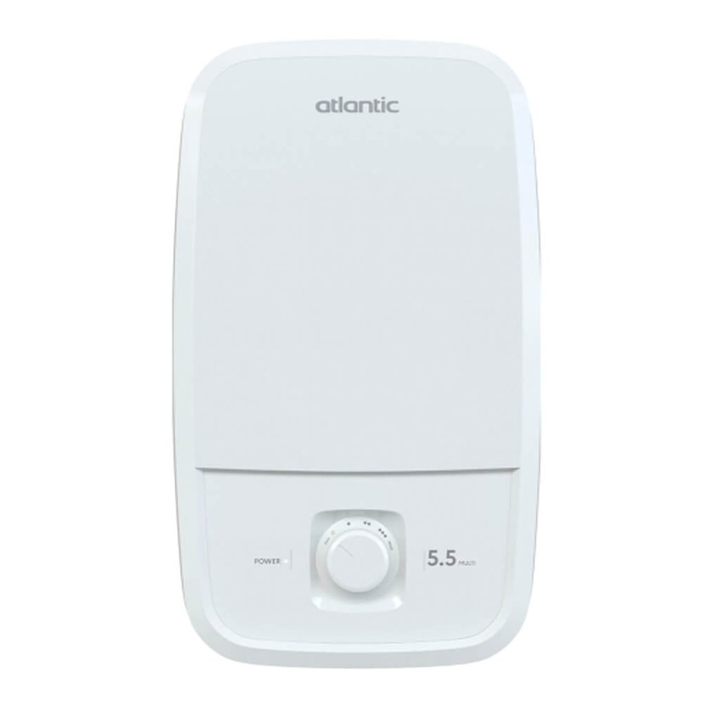 9-е место электрический проточный водонагреватель Atlantic Tempo Lite Multi IECI-SW2C55 MP 5.5 kW