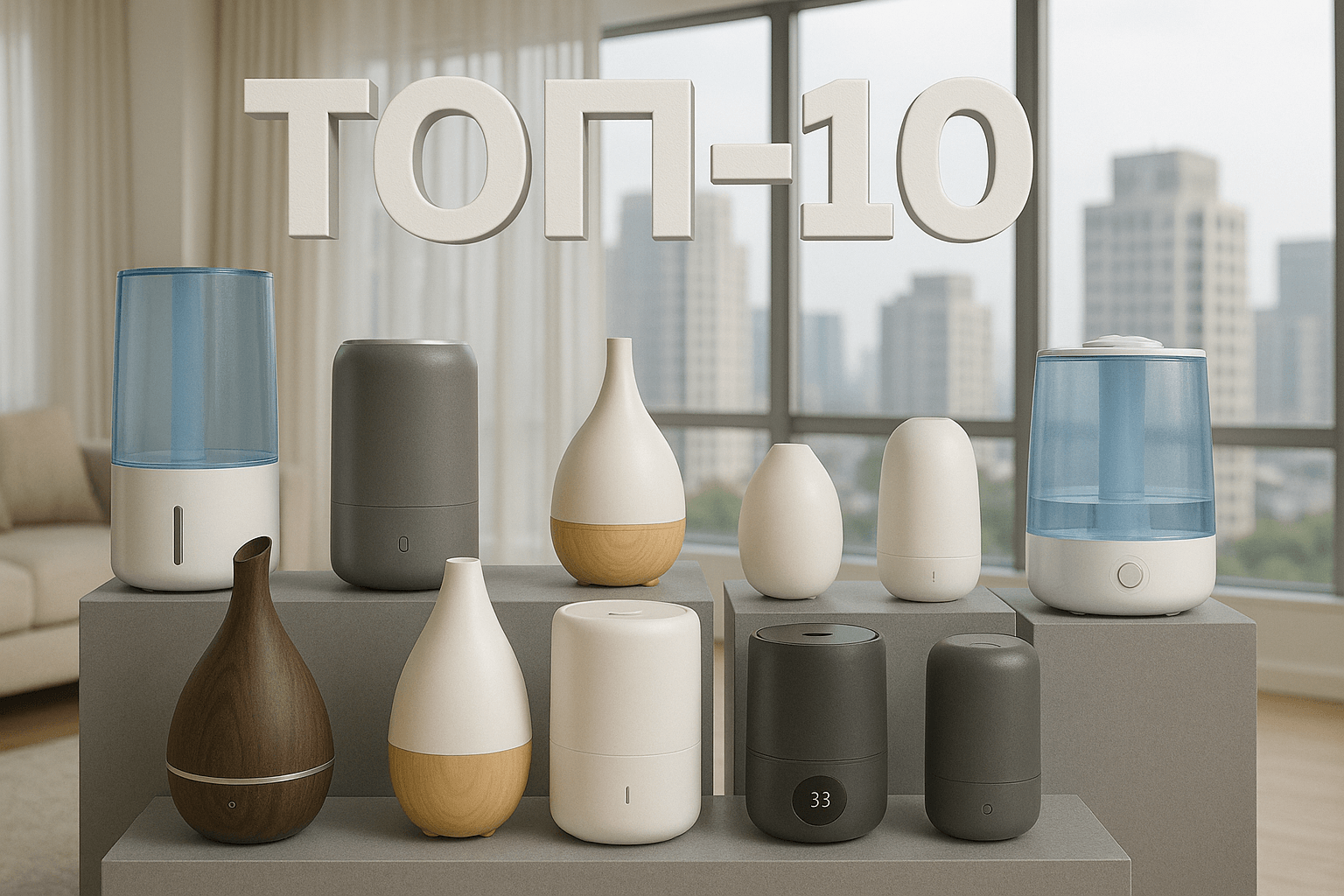 ТОП-10 ➔ Найкращі зволожувачі повітря за 2025 рік