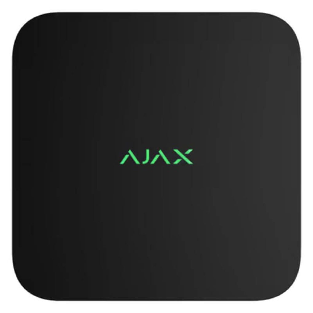 10-те місце нашого рейтингу мережевий відеореєстратор Ajax NVR (8ch) (8EU) ASP black