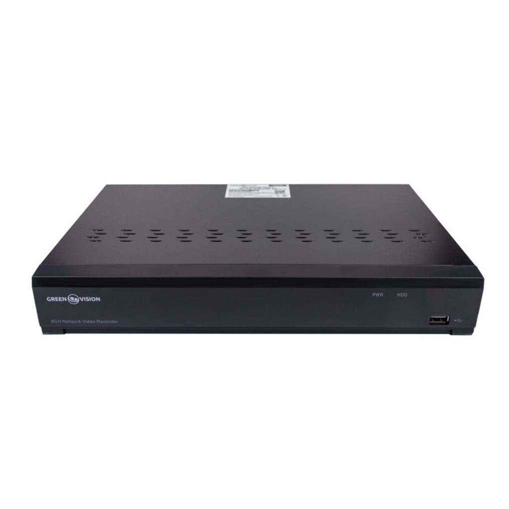 6-е місце рейтингу IP-відеореєстратор 8-канальний GreenVision GV-N-I016/08 (A) 12MP (LP21936)