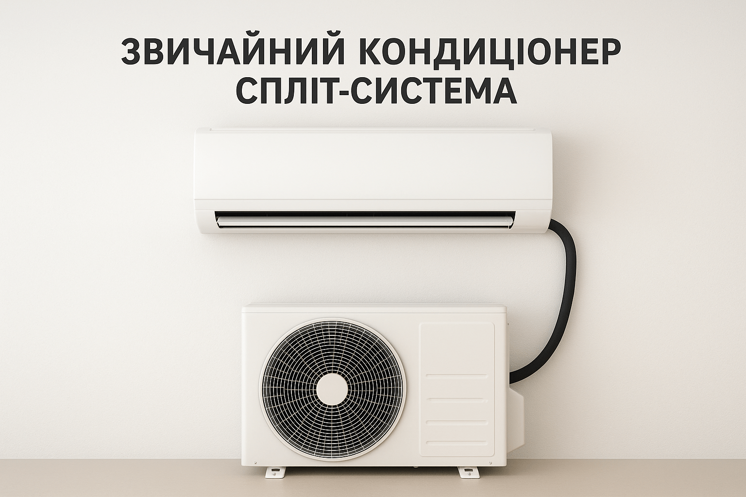 Что такое обычный кондиционер (сплит-система)