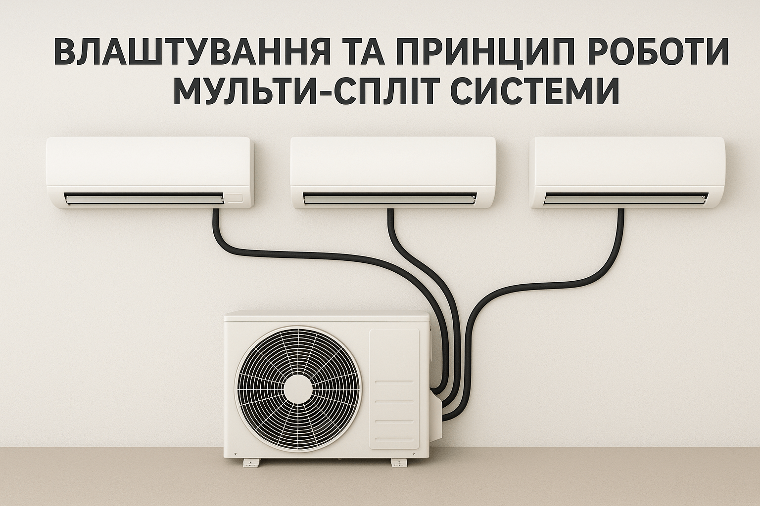 Устройство и принцип работы мульти-сплит системы