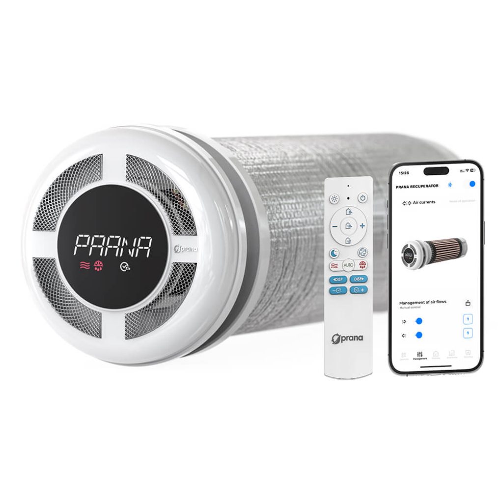 2-е место рейтинга бытовой рекуператор Prana 200 C