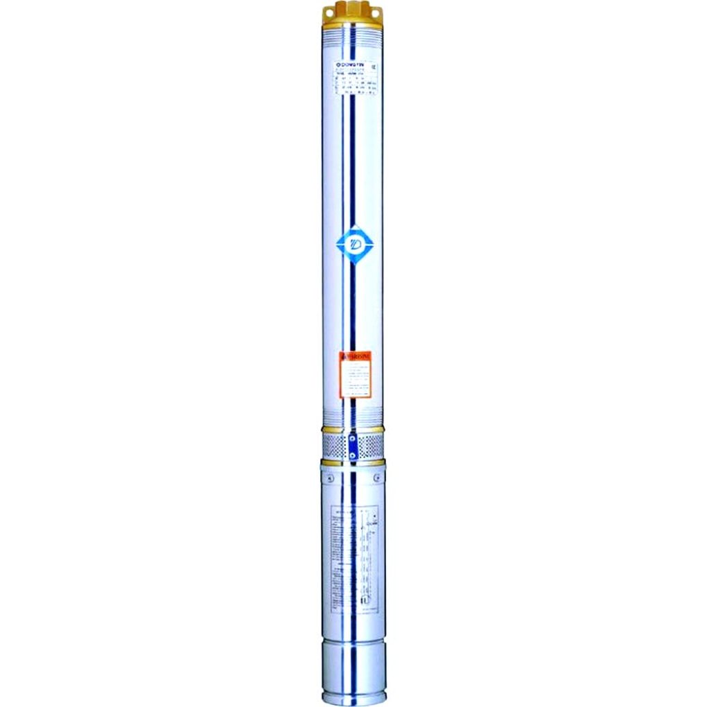 9-е место скважинный центробежный насос Dongyin 3SEm1.8/14 0.37кВт 45(30) л/мин Ø80 мм, кабель 35 м