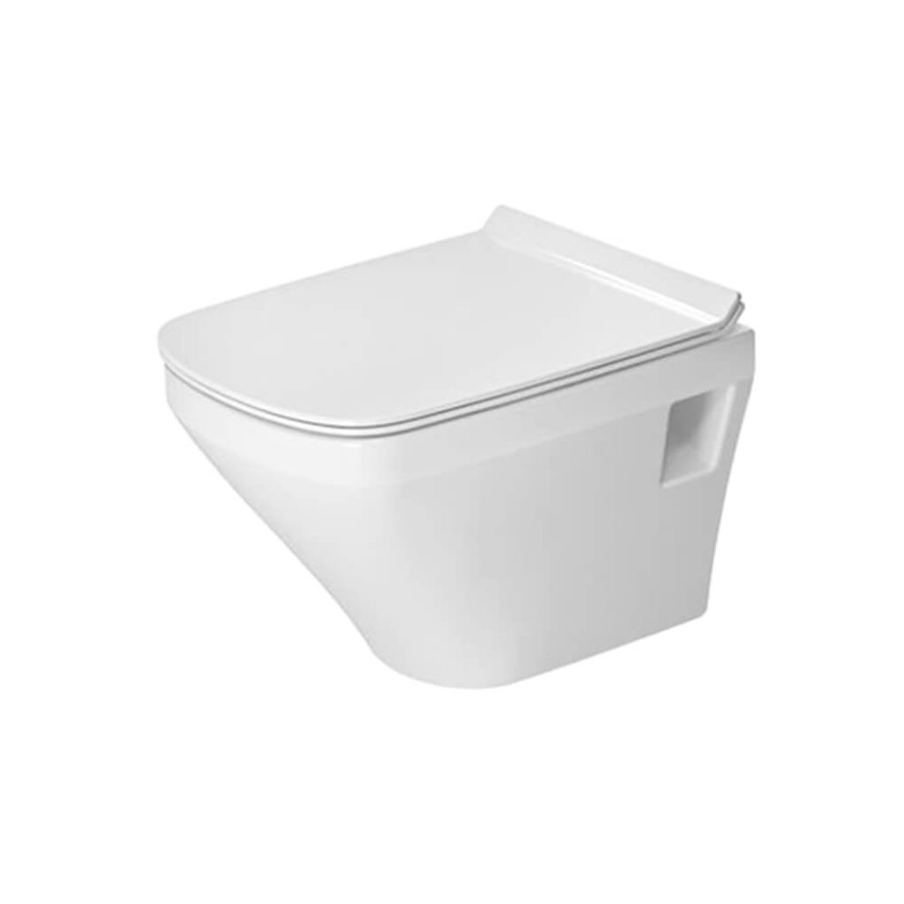 4-е место подвесной унитаз укороченный с крышкой Duravit Rimless DuraStyle (45710900A1)