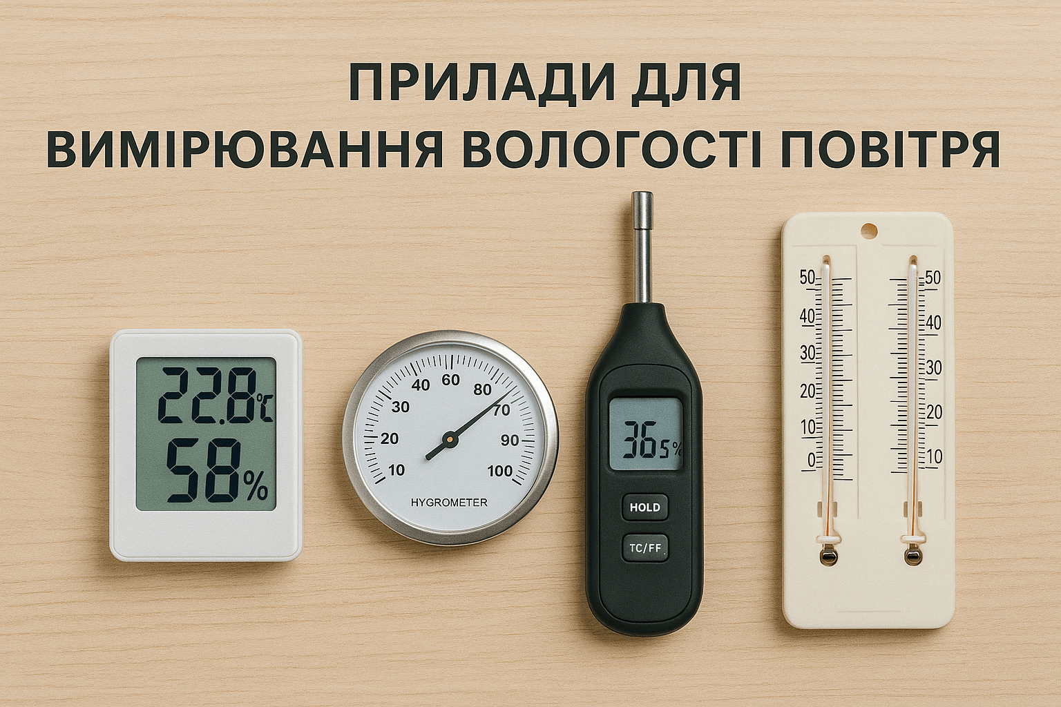 Методы измерения влажности воздуха