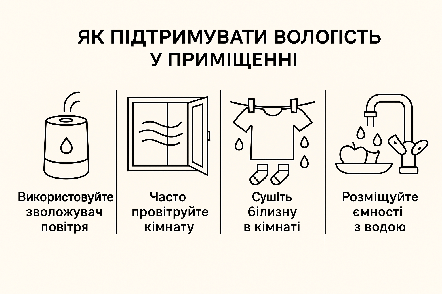 Практические рекомендации по поддержанию оптимальной влажности