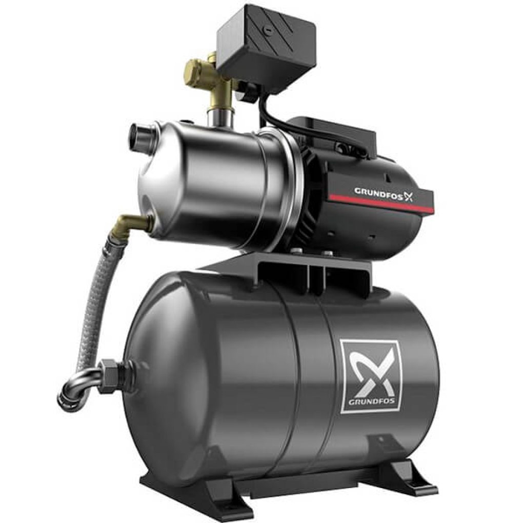 3 місце рейтингу насосна станція Grundfos JP 4-47 PT-H 20 L 1x230 V 1,5 м кабель (99463875)