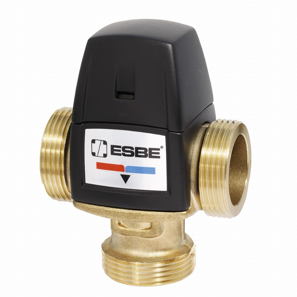Термостатический смесительный клапан ESBE VTA552 G 1 DN20 50-75 C kvs 3.2 (31660300)