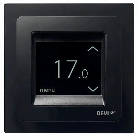 Терморегулятор DEVI Devireg Touch Black (Чорний) (140F1069)