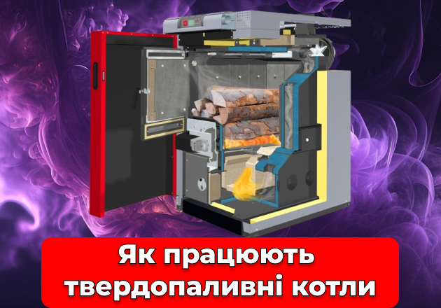 Фото Как работают твердопливные котлы