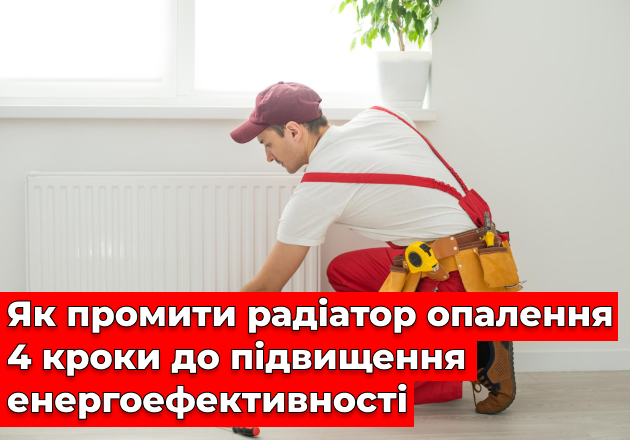 Фото Як промити радіатор опалення — 4 кроки до підвищення енергоефективності