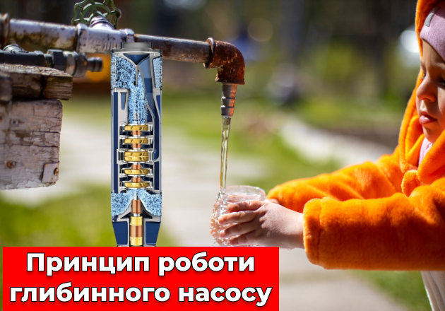 Фото Принцип роботи глибинного насосу