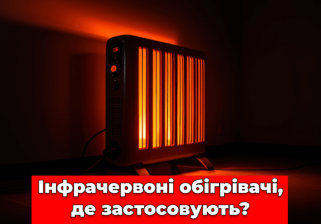 Фото Інфрачервоні обігрівачі, де застосовують?
