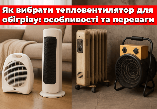 Фото Как выбрать тепловентилятор для обогрева: особенности и преимущества