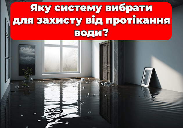 Фото Яку систему вибрати для захисту від протікання води?