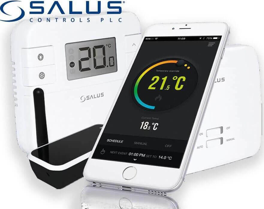Wi-Fi термостат Salus RT310i - новинка сезона, а также оптимальное ценовое решение - фото №1
