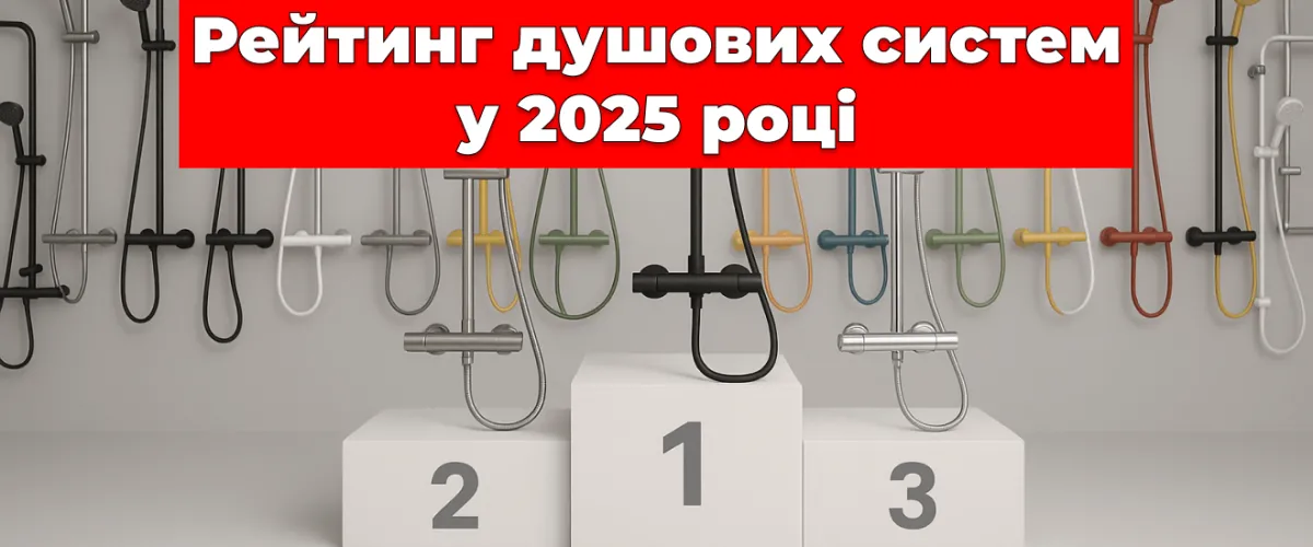 ТОП 10 ➔ Рейтинг душевых систем в 2025 году