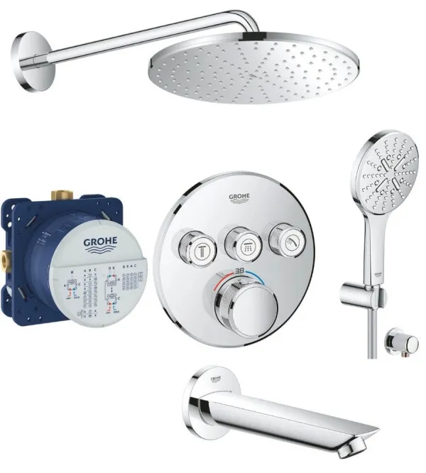 Душевые системы и смесители для ванн Grohe - фото №1