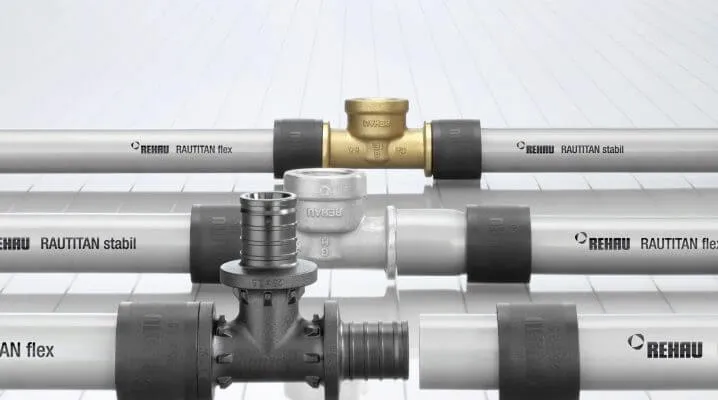 Переваги Рехау труби і системи Rehau Rautitan:
