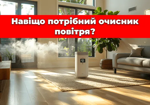 Фото Зачем нужен очиститель воздуха?